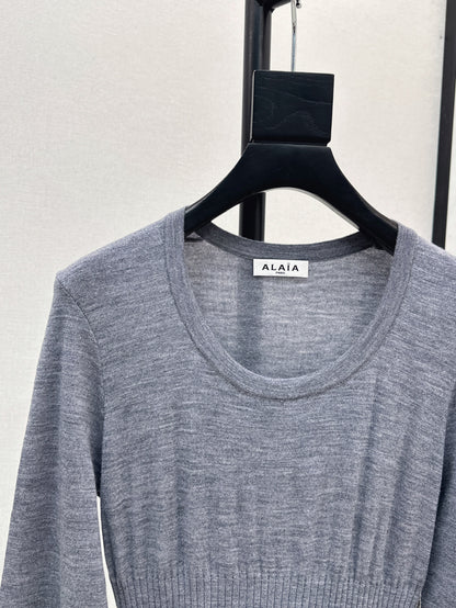 Ala 25fw wool dress