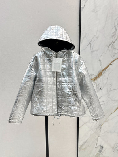 Chan 25fw leather jacket