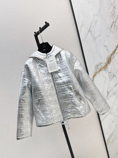 Chan 25fw leather jacket