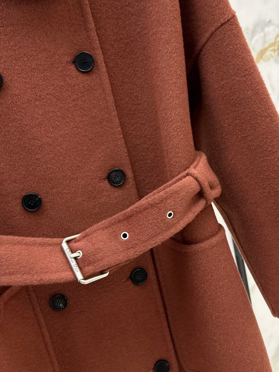 CD 25fw cashmere coat