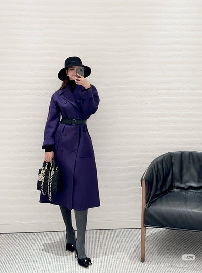 CD 25fw cashmere coat