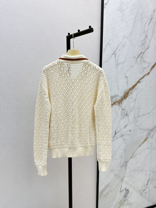 Miu 25fw knitted jacket