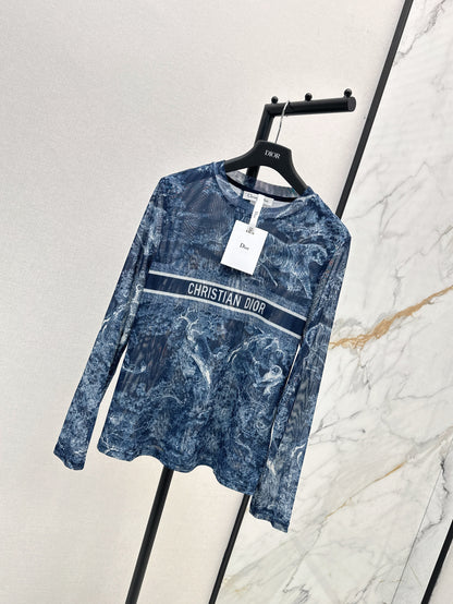 CD 25fw printed shirt