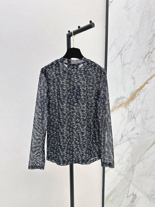 Chan 25fw printed shirt