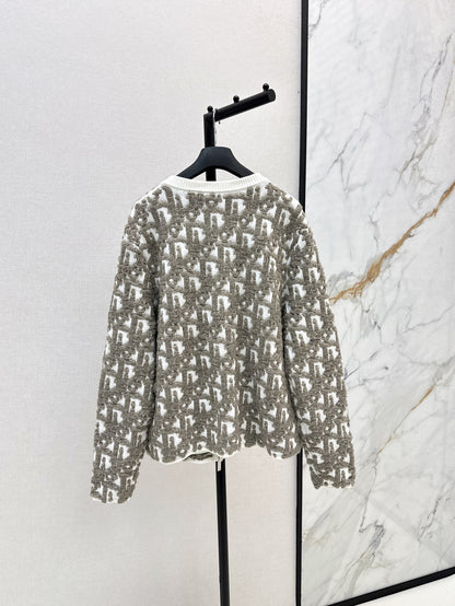 CD 25fw jacquard jacket