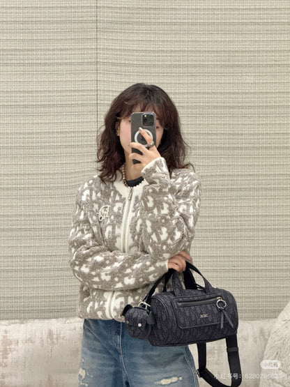 CD 25fw jacquard jacket