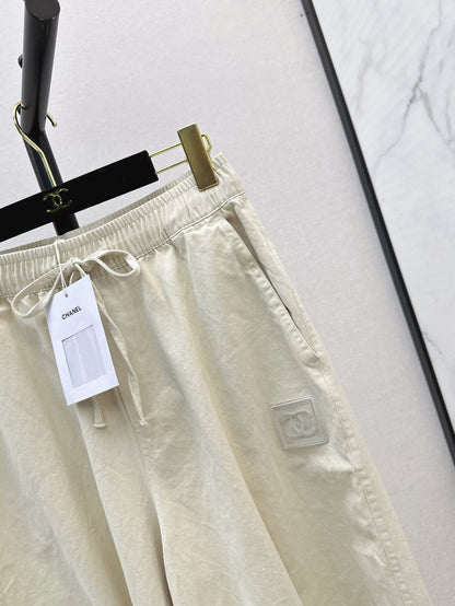Chan 25fw drawstring pants