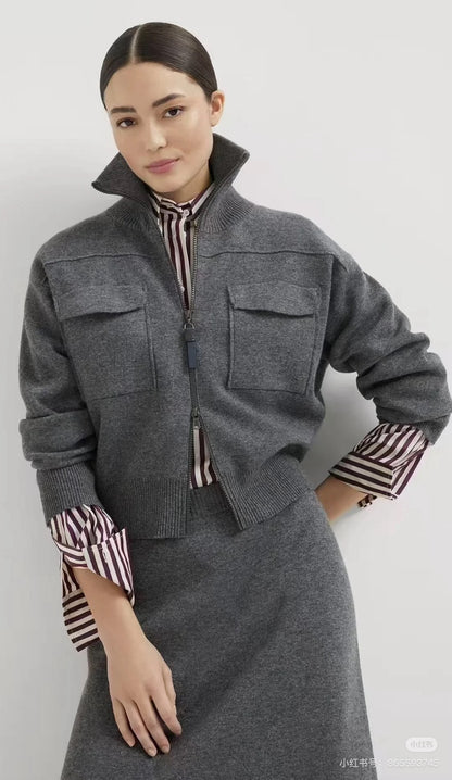 Brune 25fw cashmere jacket