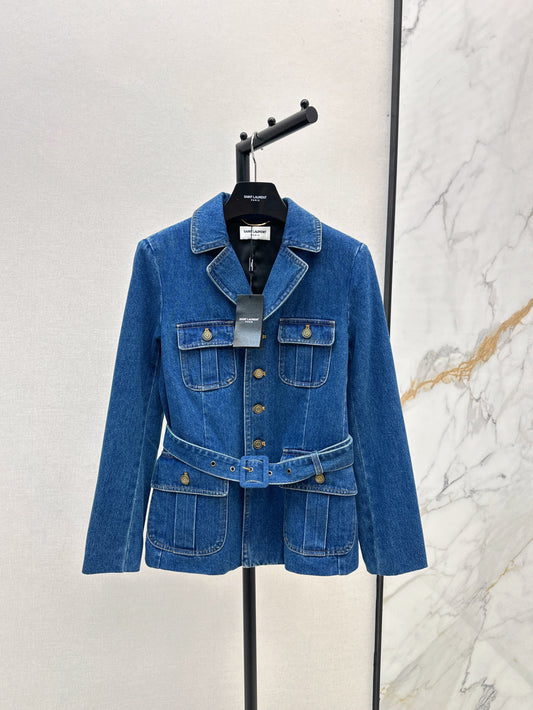 Saint lau 25fw denim jacket