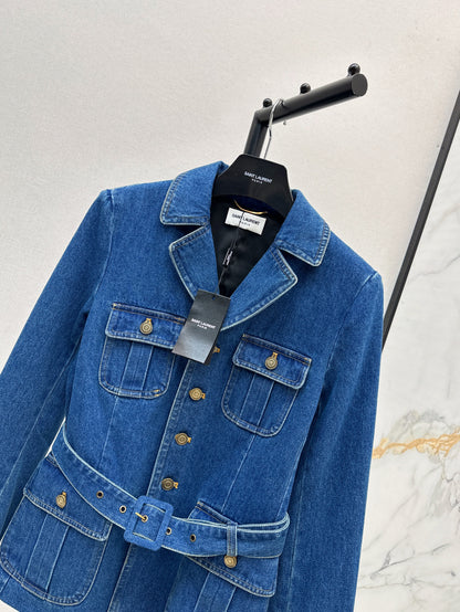 Saint lau 25fw denim jacket
