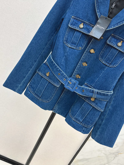 Saint lau 25fw denim jacket