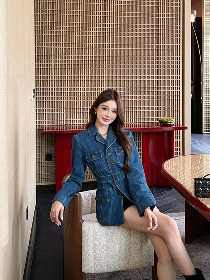 Saint lau 25fw denim jacket