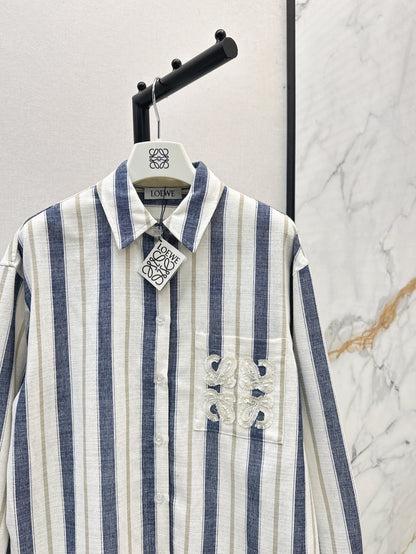Loe 25fw linen shirt