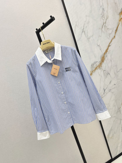 Miu 25fw buttons shirt