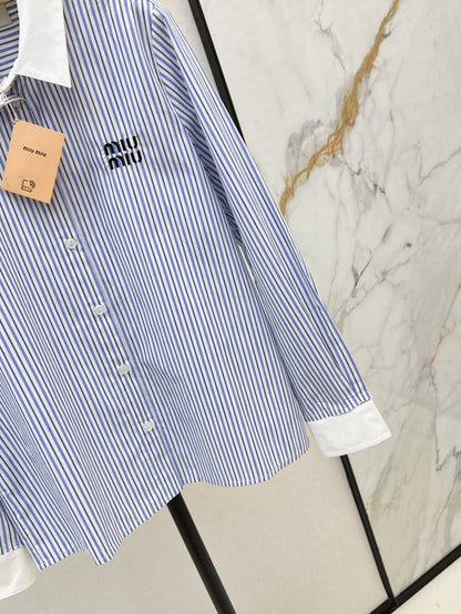 Miu 25fw buttons shirt