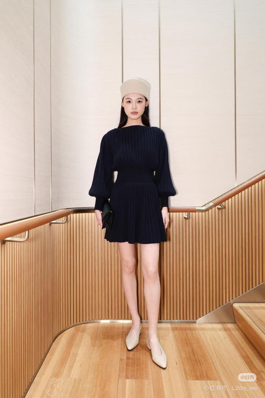 Loro 25fw cashmere knitted suit