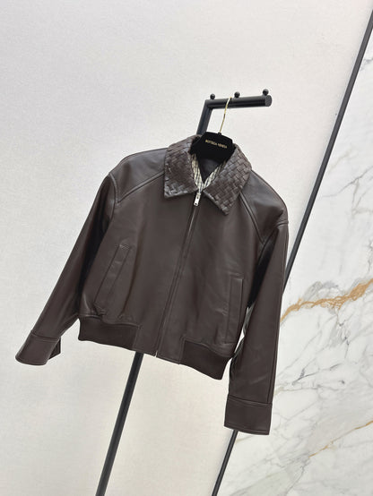 Bottega 25fw leather jacket