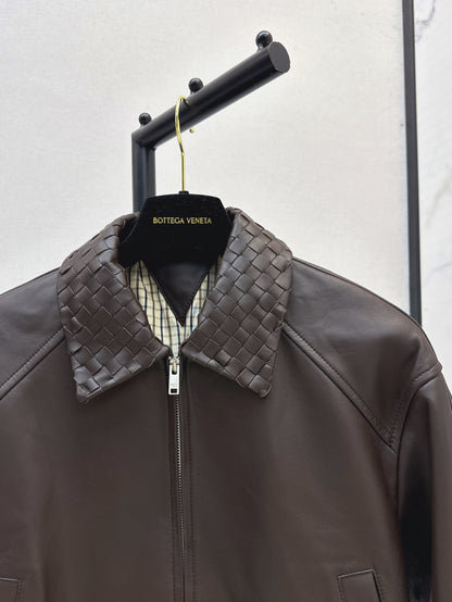 Bottega 25fw leather jacket