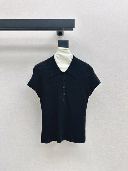 Loro 25fw knitted shirt