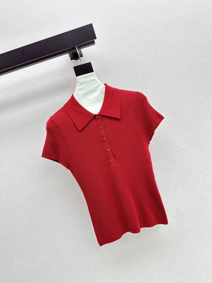Loro 25fw knitted polo