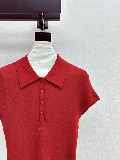 Loro 25fw knitted polo