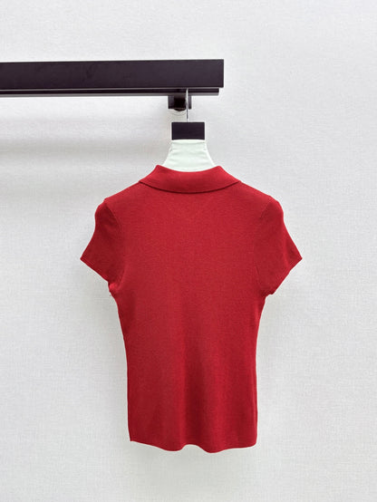 Loro 25fw knitted polo