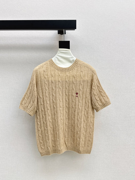 CD 25fw knitted sweater