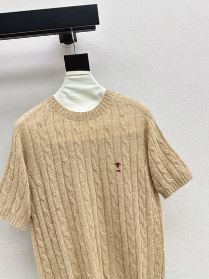 CD 25fw knitted sweater