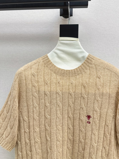 CD 25fw knitted sweater