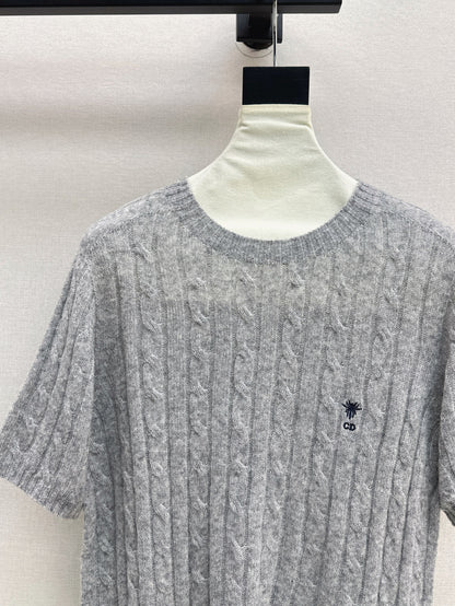 CD 25fw knitted sweater