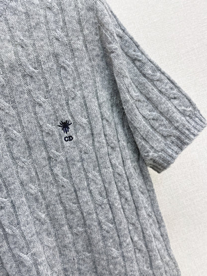 CD 25fw knitted sweater