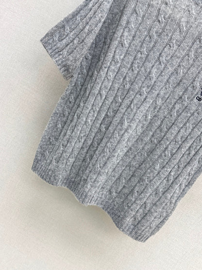 CD 25fw knitted sweater