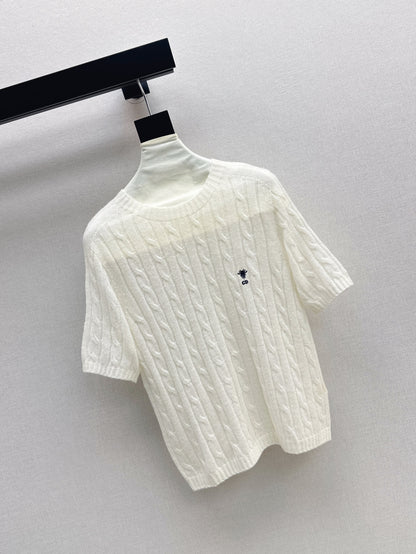 CD 25fw knitted sweater