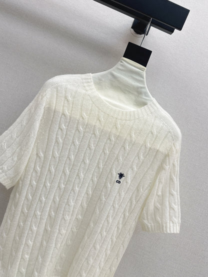 CD 25fw knitted sweater