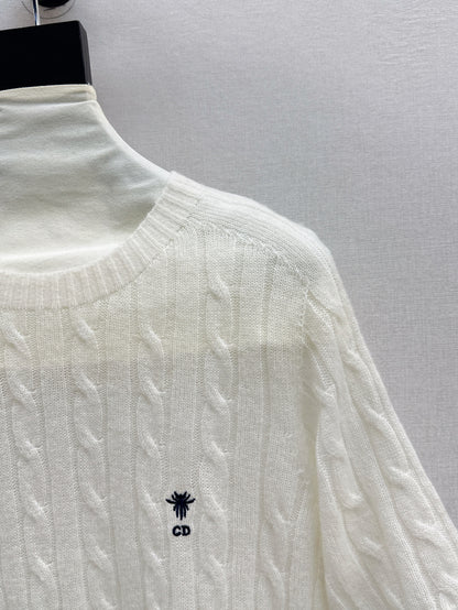 CD 25fw knitted sweater