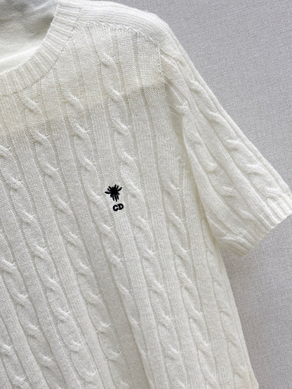 CD 25fw knitted sweater