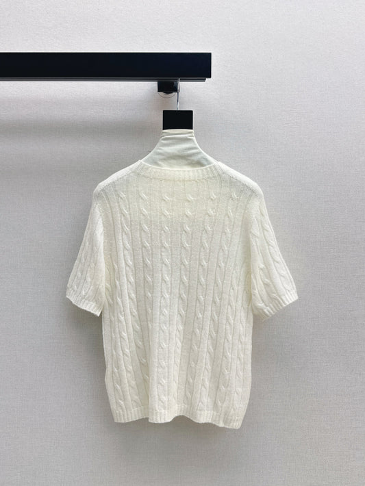 CD 25fw knitted sweater