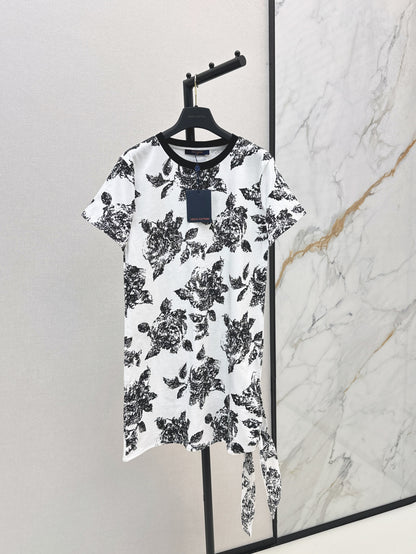 Louis 25fw printed dress