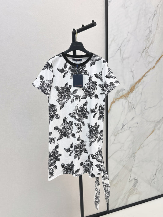 Louis 25fw printed dress