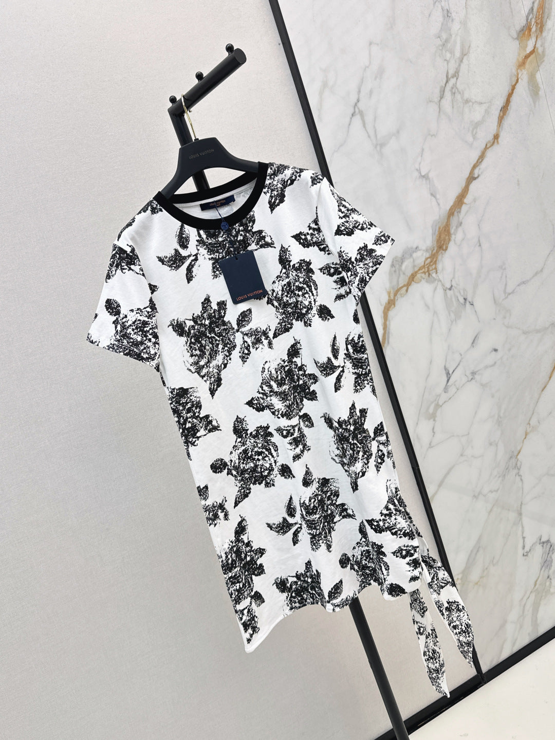 Louis 25fw printed dress