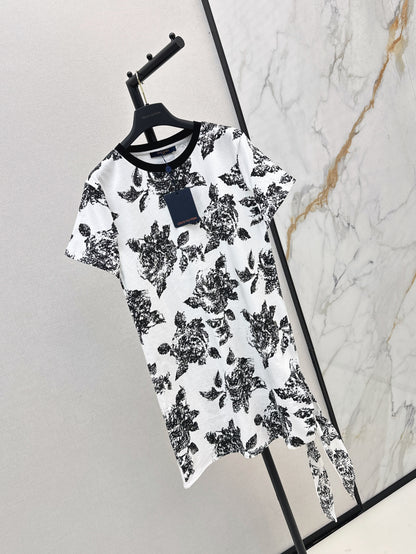 Louis 25fw printed dress