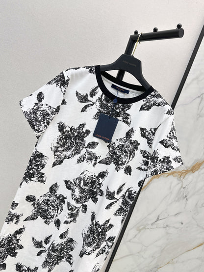 Louis 25fw printed dress