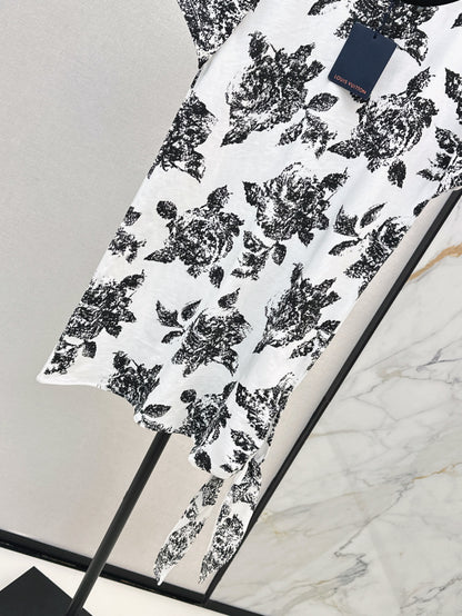 Louis 25fw printed dress
