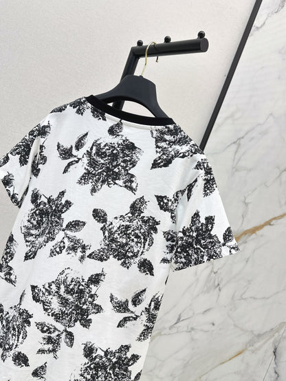 Louis 25fw printed dress