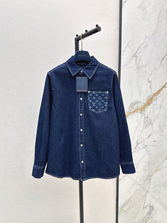 Louis 25fw jacquard shirt