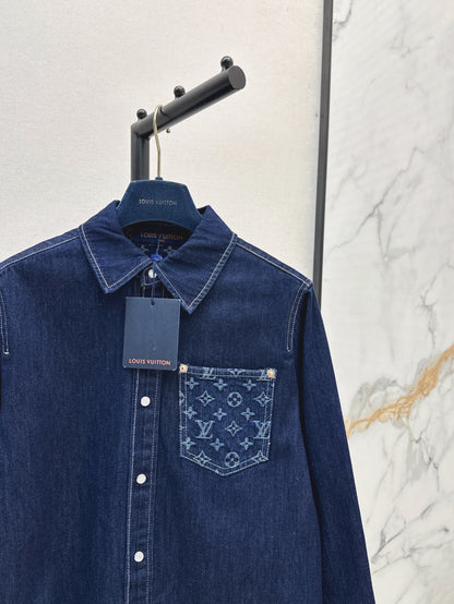 Louis 25fw jacquard shirt