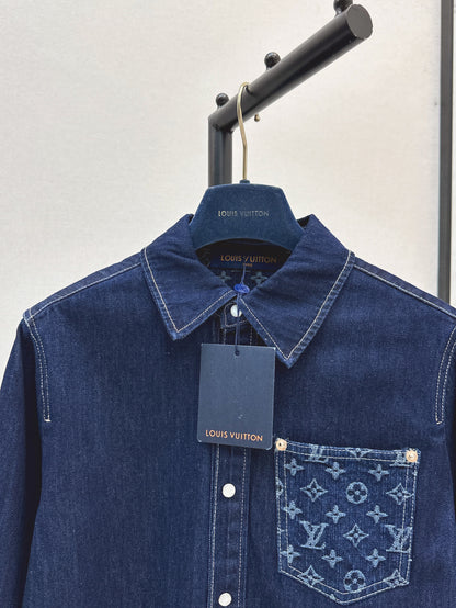 Louis 25fw jacquard shirt