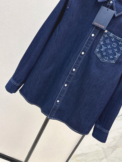 Louis 25fw jacquard shirt