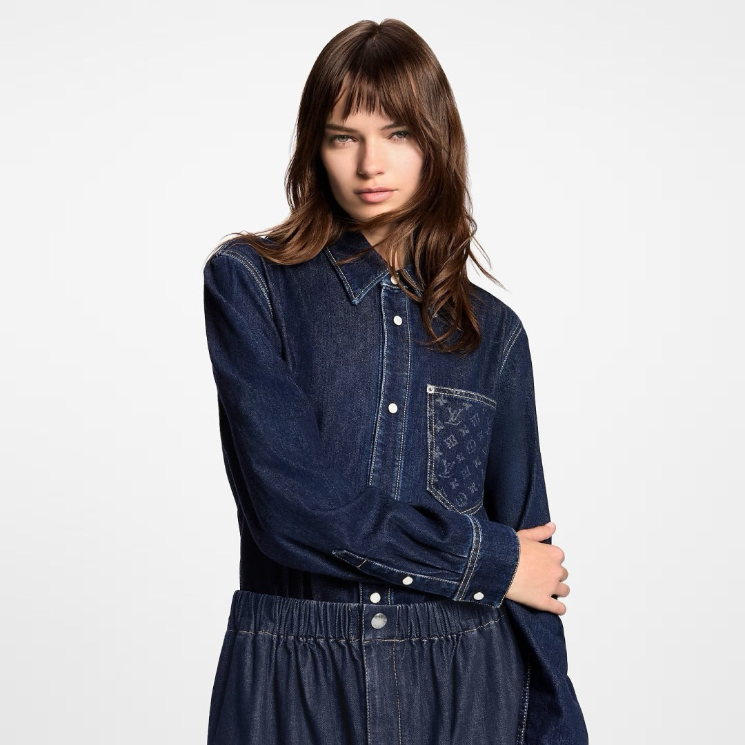 Louis 25fw jacquard shirt