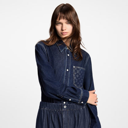 Louis 25fw jacquard shirt